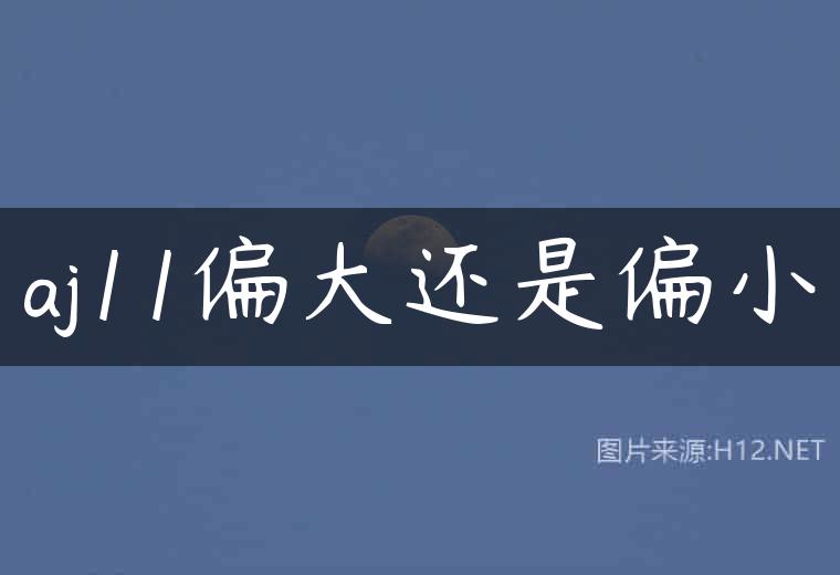 aj11偏大还是偏小