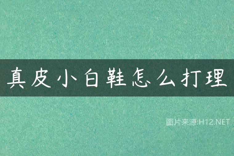 真皮小白鞋怎么打理
