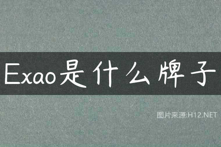 Exao是什么牌子