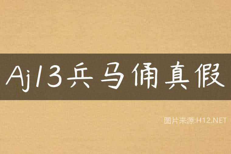 Aj13兵马俑真假