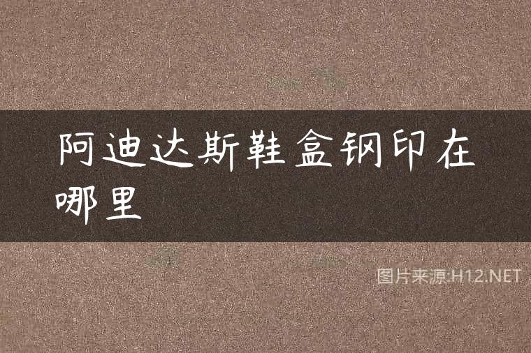 阿迪达斯鞋盒钢印在哪里