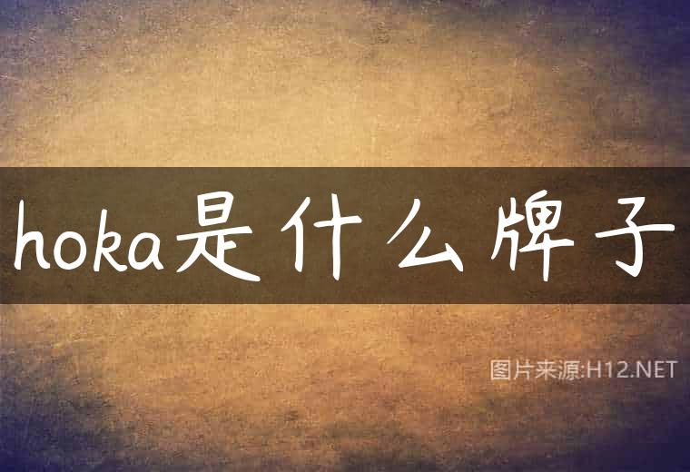 hoka是什么牌子