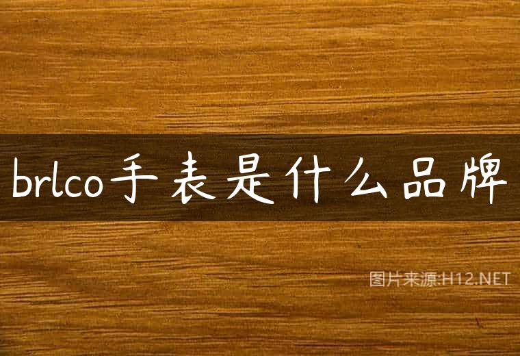 brlco手表是什么品牌