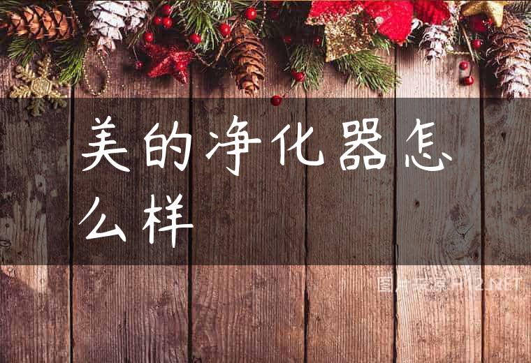 美的净化器怎么样