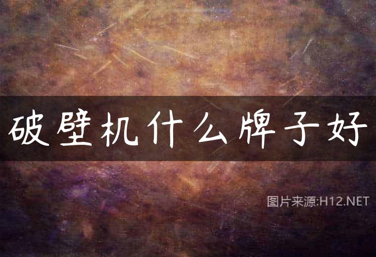 破壁机什么牌子好