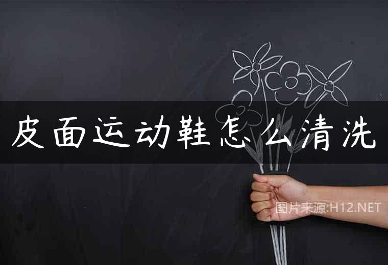 皮面运动鞋怎么清洗