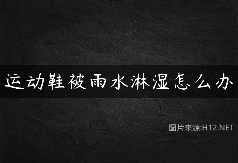 运动鞋被雨水淋湿怎么办
