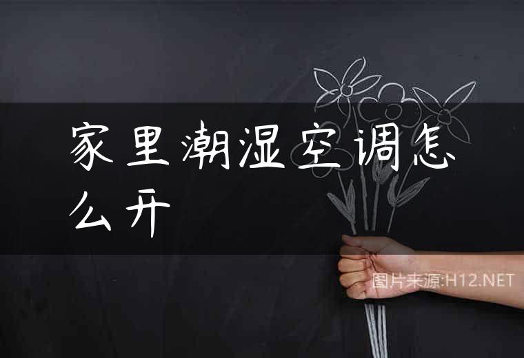 家里潮湿空调怎么开