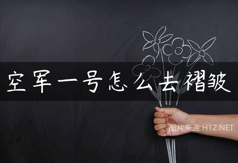 空军一号怎么去褶皱