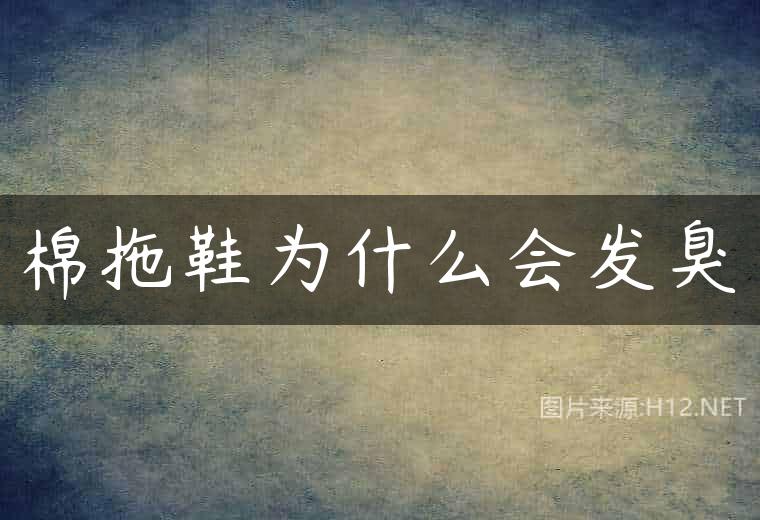 棉拖鞋为什么会发臭