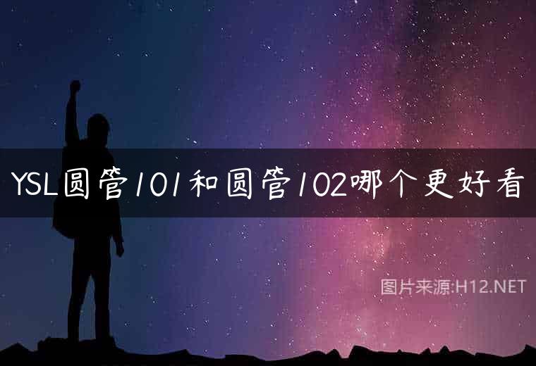 YSL圆管101和圆管102哪个更好看