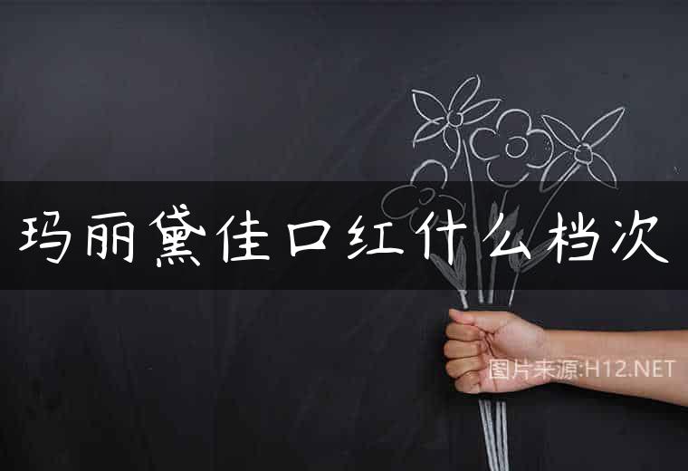 玛丽黛佳口红什么档次