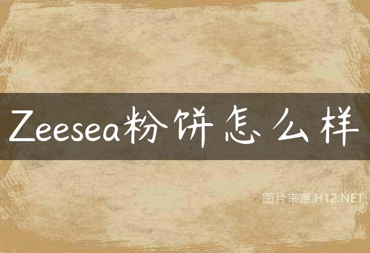 Zeesea粉饼怎么样