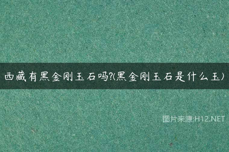 西藏有黑金刚玉石吗?(黑金刚玉石是什么玉)