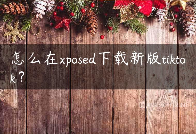怎么在xposed下载新版tiktok？