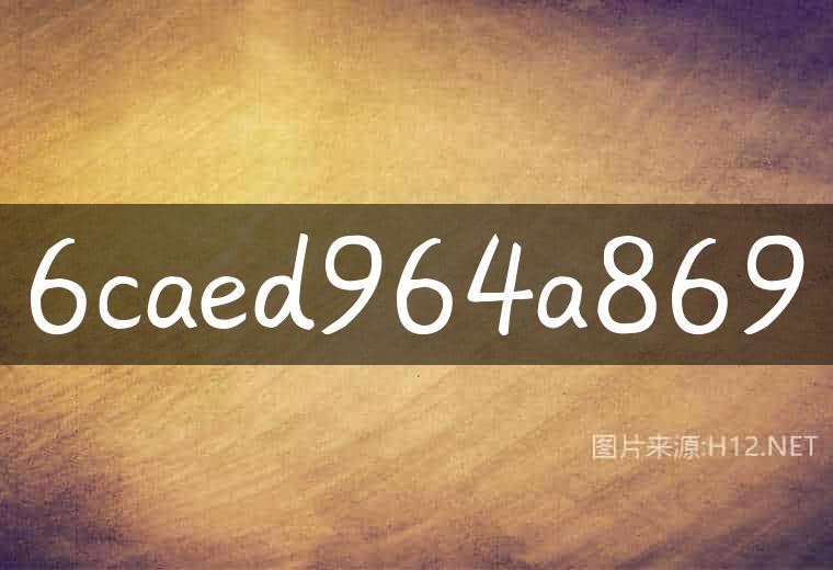 6caed964a869