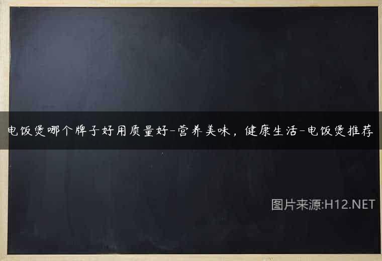 电饭煲哪个牌子好用质量好-营养美味，健康生活-电饭煲推荐