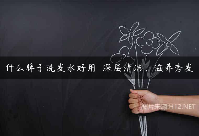 什么牌子洗发水好用-深层清洁，滋养秀发