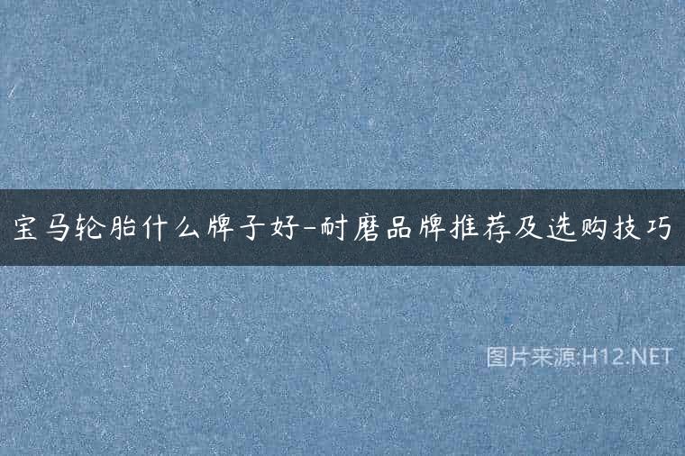 宝马轮胎什么牌子好-耐磨品牌推荐及选购技巧