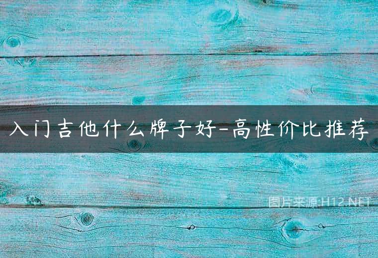 入门吉他什么牌子好-高性价比推荐