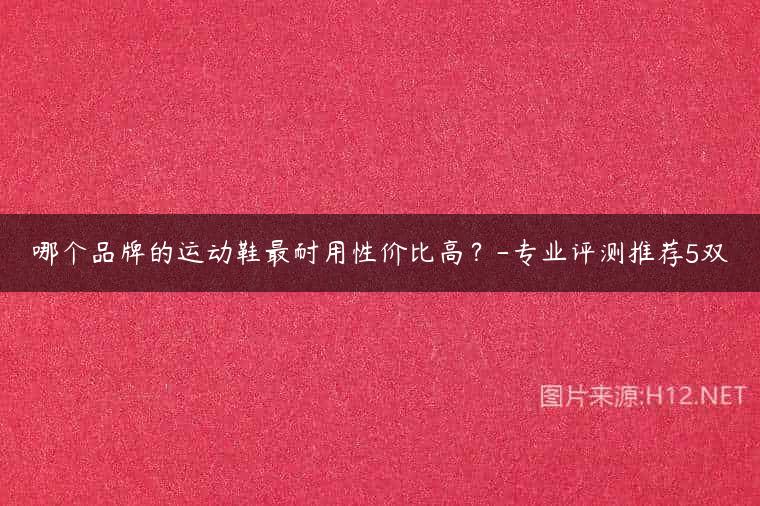 哪个品牌的运动鞋最耐用性价比高？-专业评测推荐5双