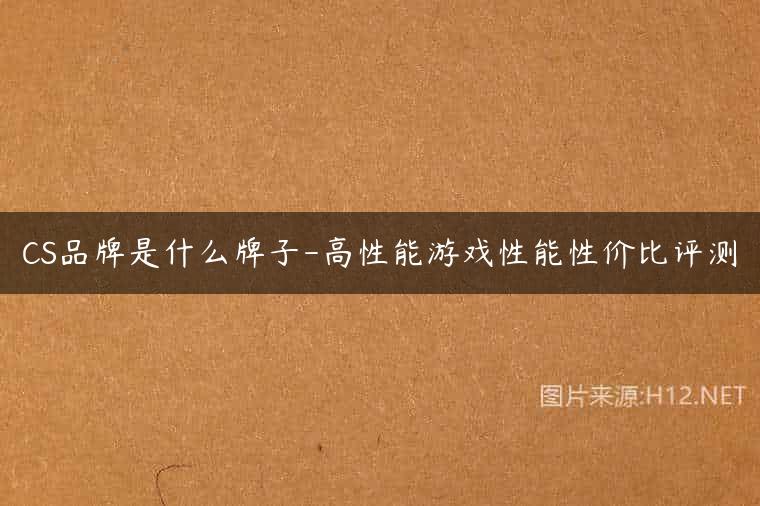 CS品牌是什么牌子-高性能游戏性能性价比评测