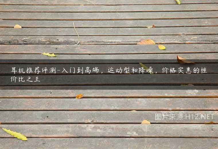 耳机推荐评测-入门到高端，运动型和降噪，价格实惠的性价比之王