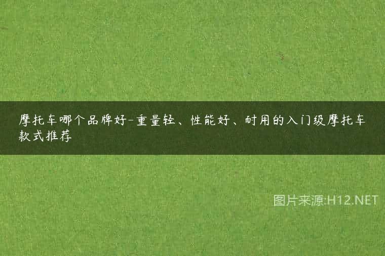 摩托车哪个品牌好-重量轻、性能好、耐用的入门级摩托车款式推荐