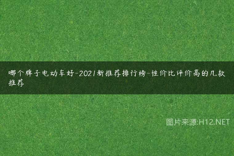 哪个牌子电动车好-2021新推荐排行榜-性价比评价高的几款推荐