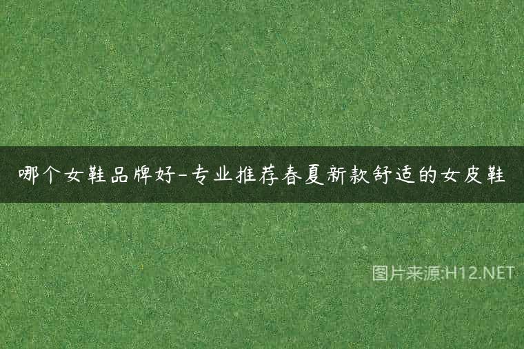 哪个女鞋品牌好-专业推荐春夏新款舒适的女皮鞋