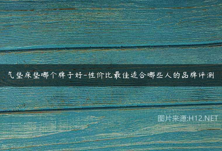 气垫床垫哪个牌子好-性价比最佳适合哪些人的品牌评测