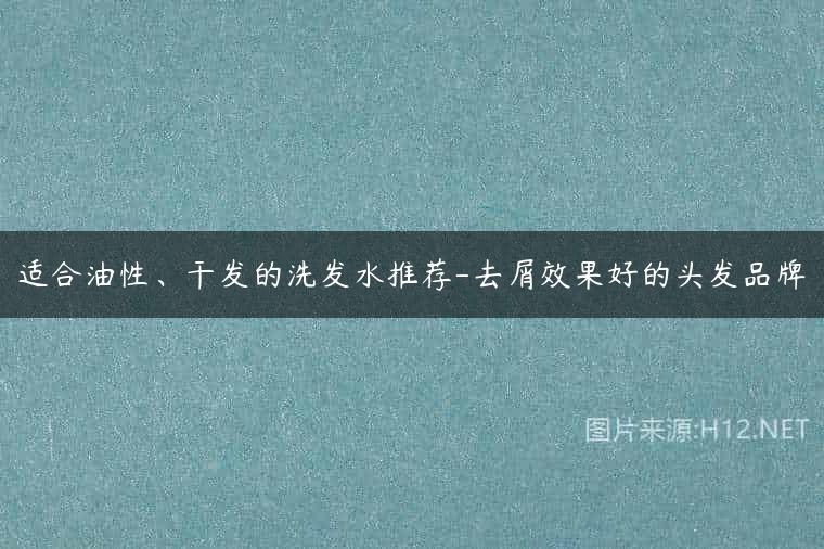 适合油性、干发的洗发水推荐-去屑效果好的头发品牌