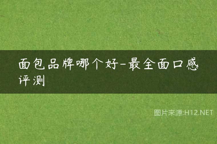 面包品牌哪个好-最全面口感评测